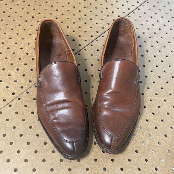 Allen Edmonds Steen Split Toe Loafer Dress Shoe USA Dark Chili Brown Size 13 Men main image 4